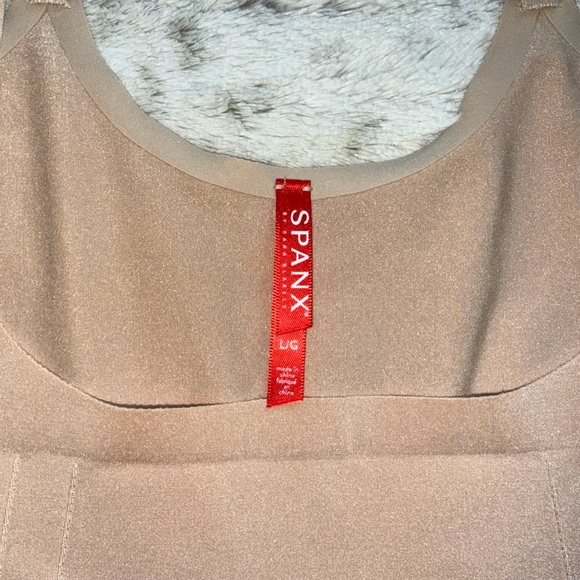 SPANX💕On Core Open-Bust Mid-Thigh Bodysuit Size L - Picture 11 of 12